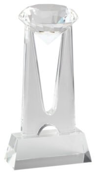 Optical Crystal Diamond Tower