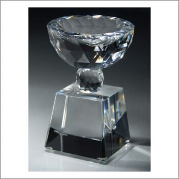 Crystal Bowl Shape Trophy