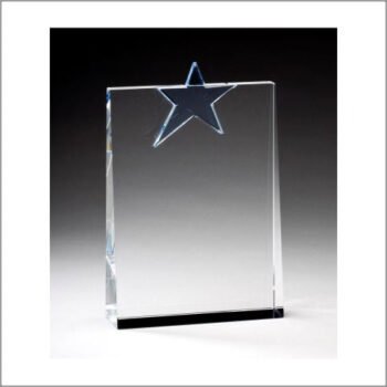 Crystal Blue Star Rectangle