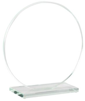 Elegant Self Standing Crystal Award