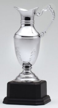 Die Cast Nickel Plated Claret Jug Award