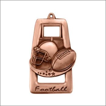 Star Blast Medal - Football