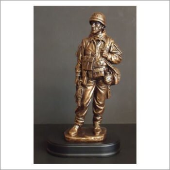 Soldier Standing Rifle Down