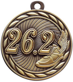 Scholastic 26.2 Mile Running Medal
