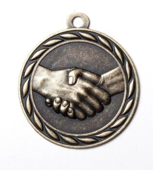 Scholastic Medal - Handshake