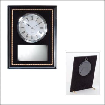 Wall/Desk Plaque Clock Award