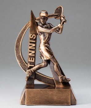 Ultra Action Resin Trophy -Tennis Female