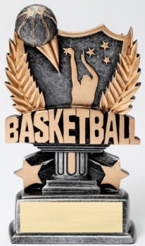 Basketball Resin Award