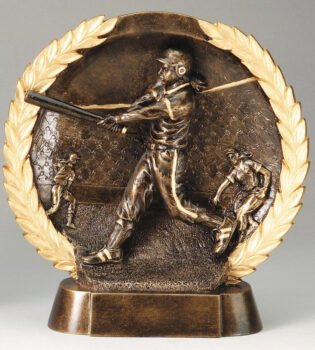 Resin Plate -Softball Female