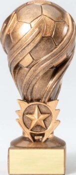 Laurel Swirl Resin Award - Soccer
