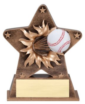 Star Burst Resin -Baseball