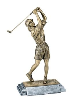 Resin Figure - Golf Female